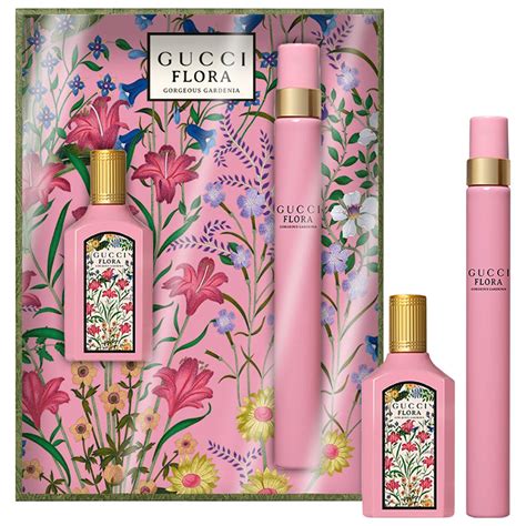 gucci flora gorgeous gardenia eau de toilette gift set|gucci flora gorgeous gardenia 100ml.